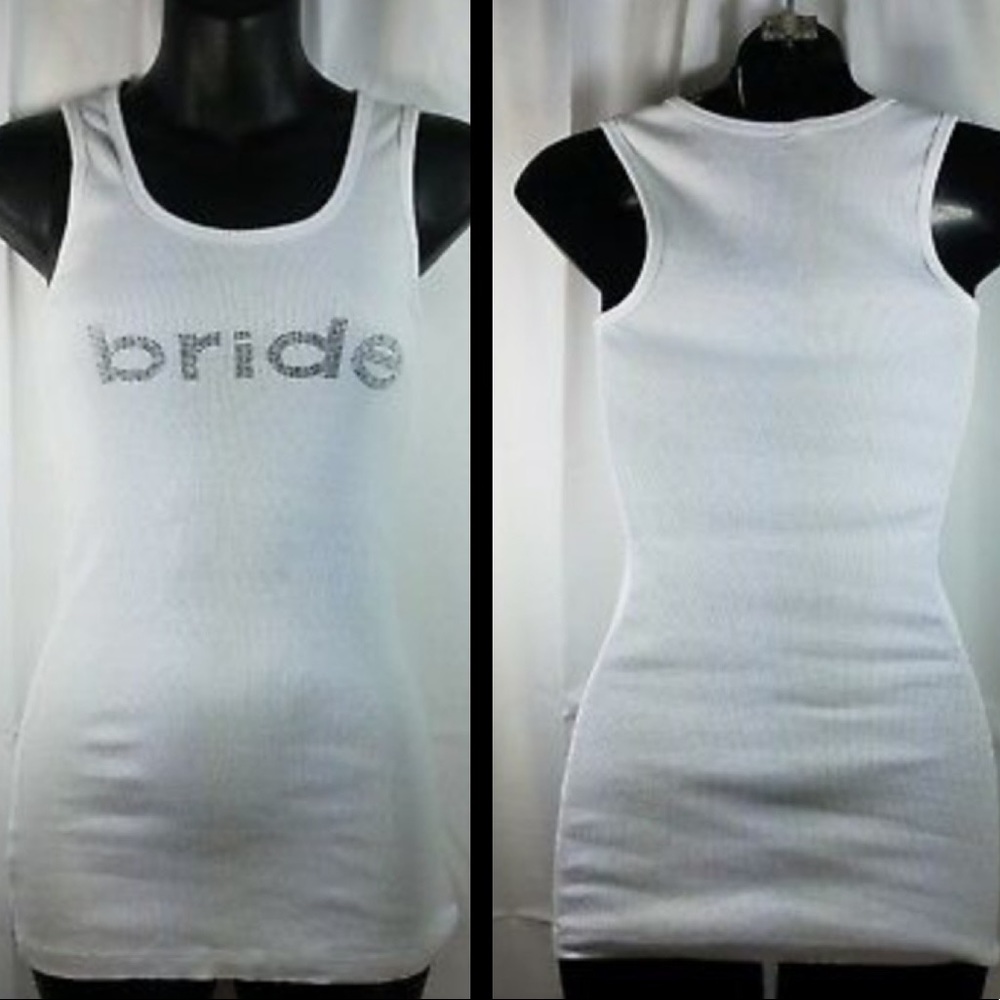 UMG "Rhinestone" Bride Tank Top - Picture 5 of 5